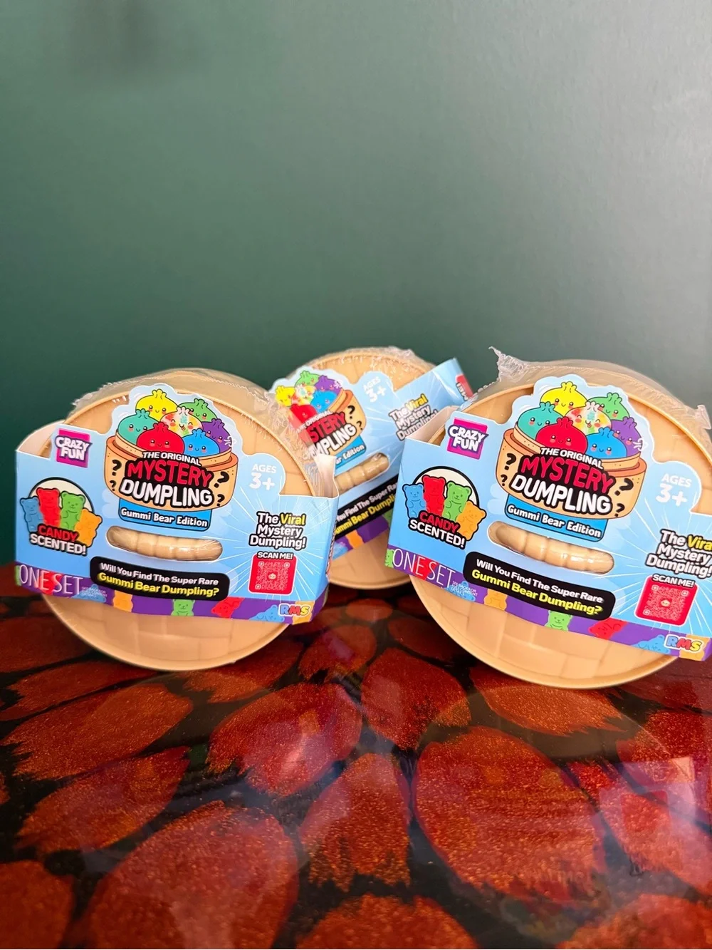 Mystery Dumpling Gummi Bear Edition - 3-Pack Bundle